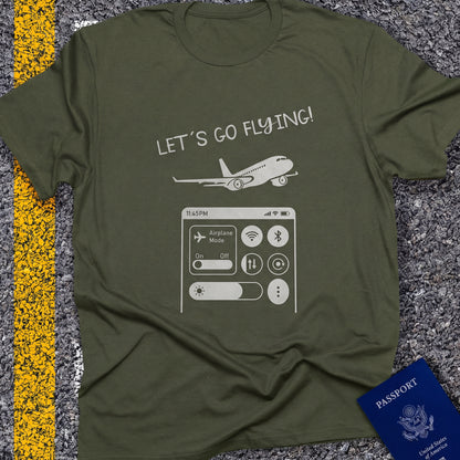 Let´s go flying - airplane mode on