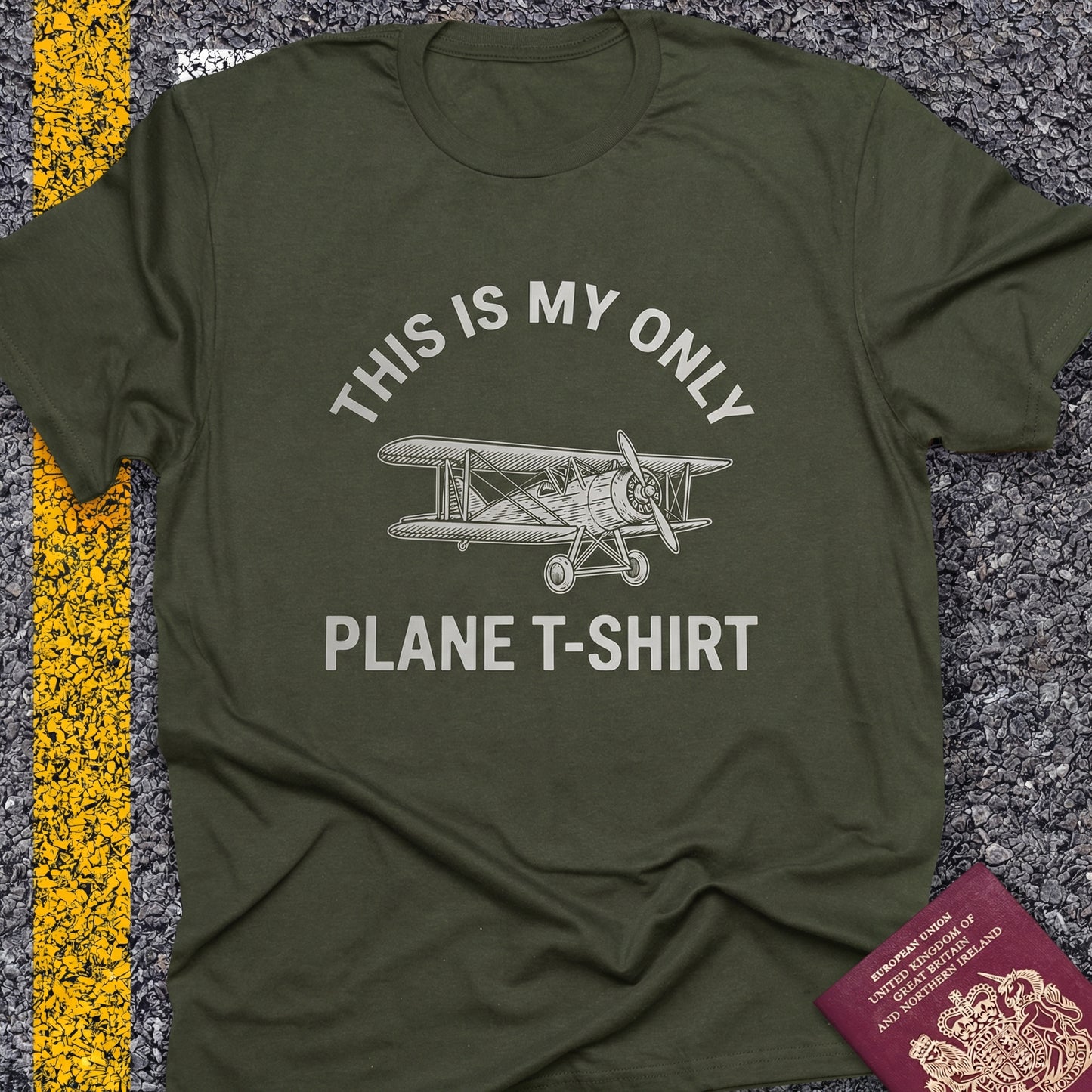 This is my only plane t-shirt