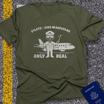 Pilots are like magicians, only real