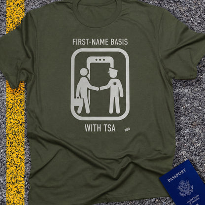 First name basis with TSA