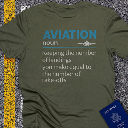 Pilot, noun keeping the number of landings equal to the number of take-offs