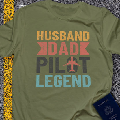 Husband dad pilot legend