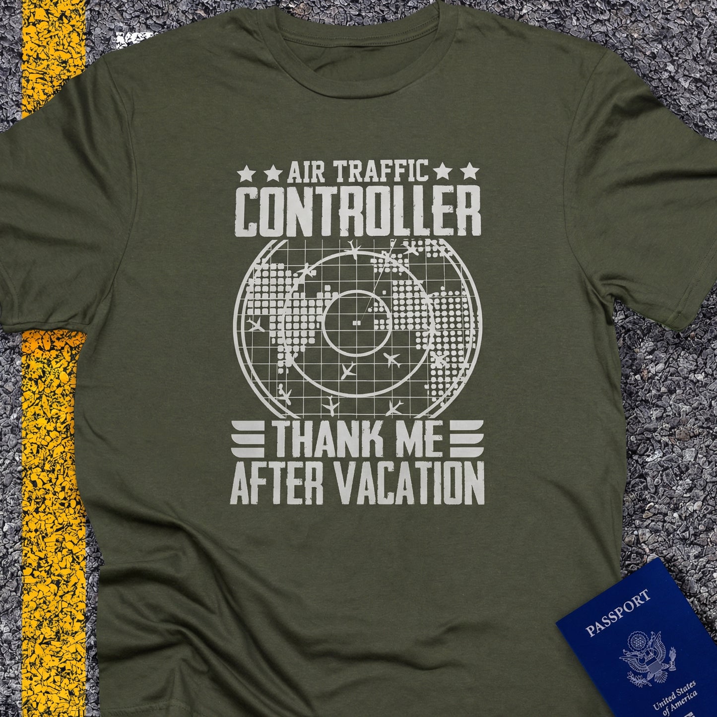 Air traffic controller, thank me after your vacation