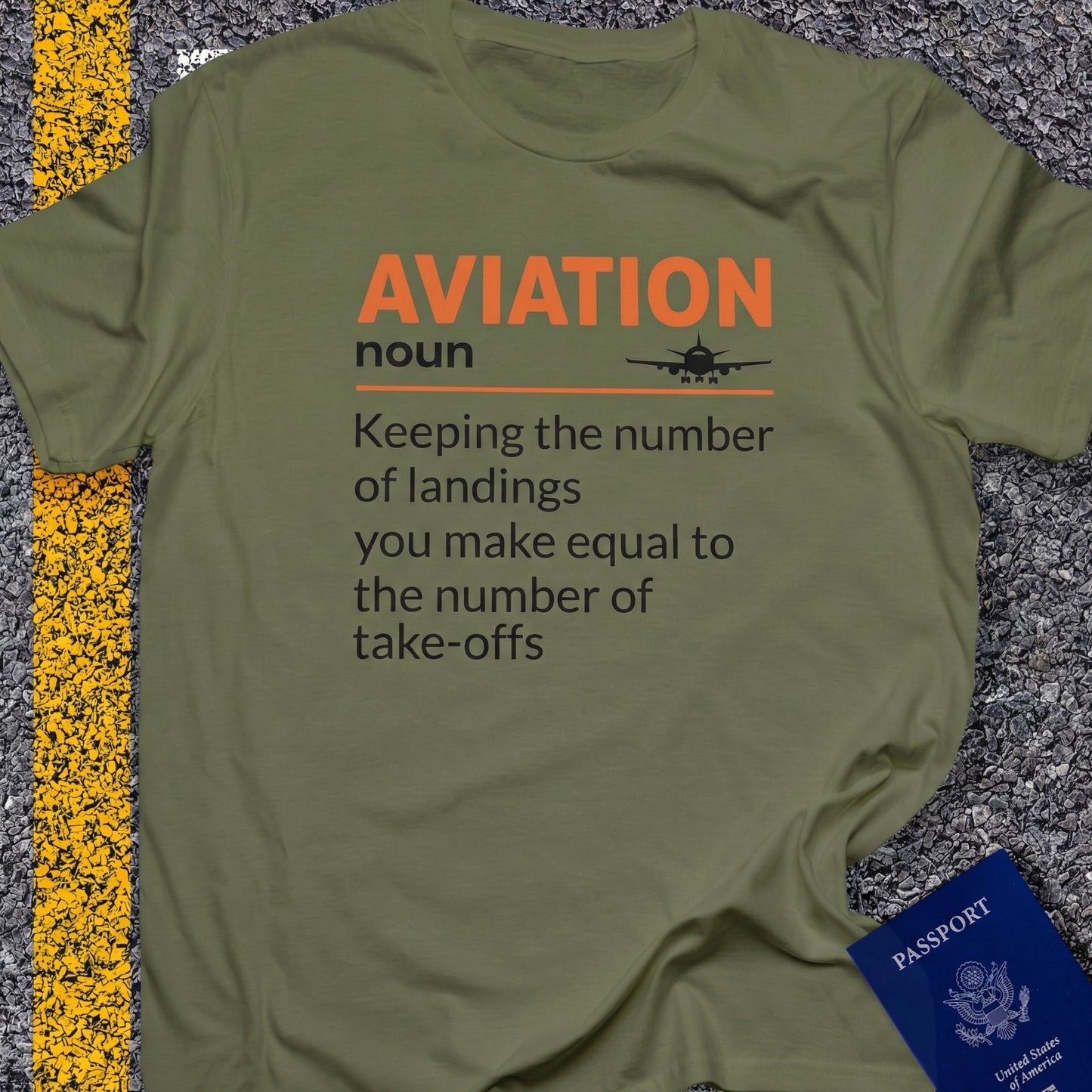 Pilot, noun keeping the number of landings equal to the number of take-offs