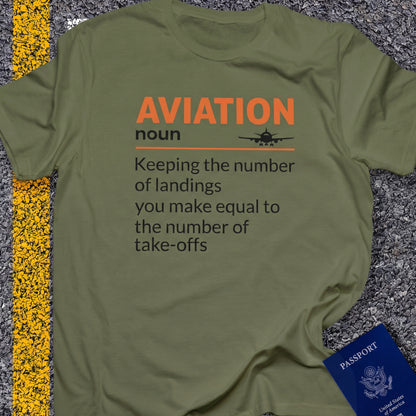 Pilot, noun keeping the number of landings equal to the number of take-offs