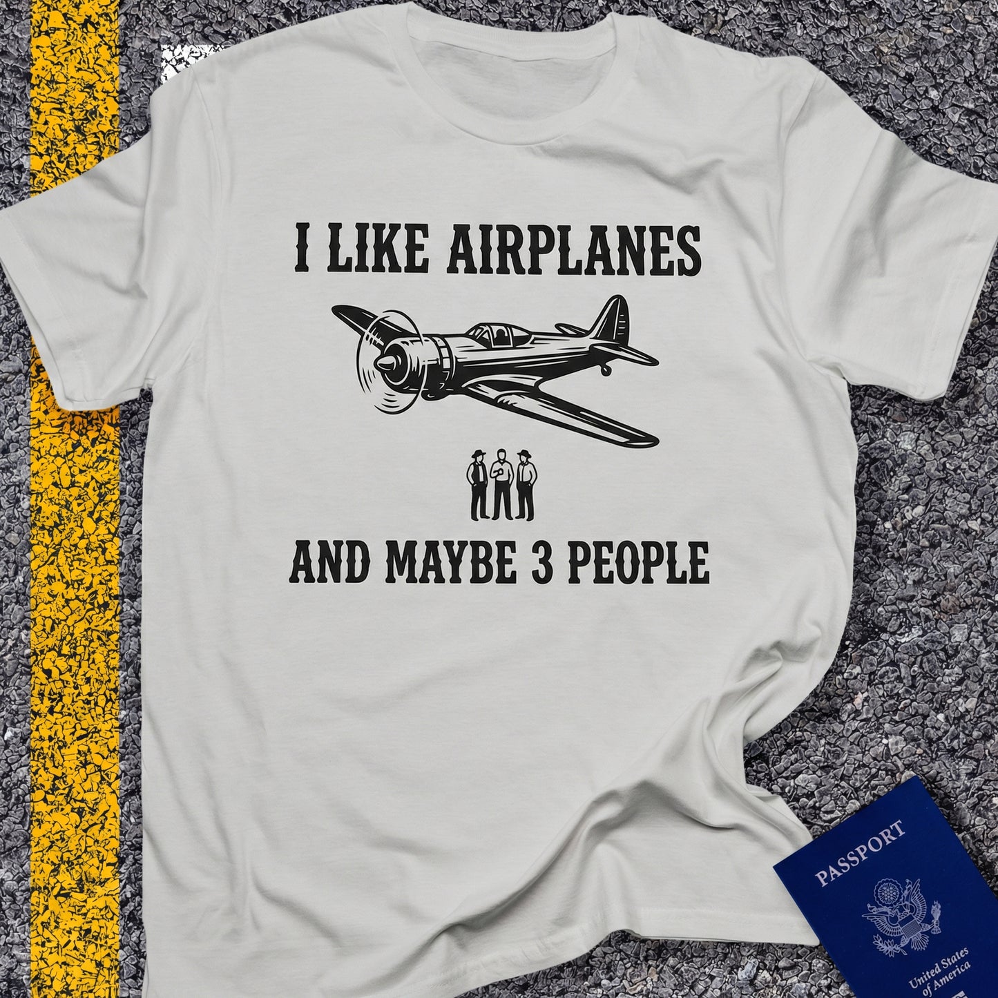 I like airplanes and maybe 3 people