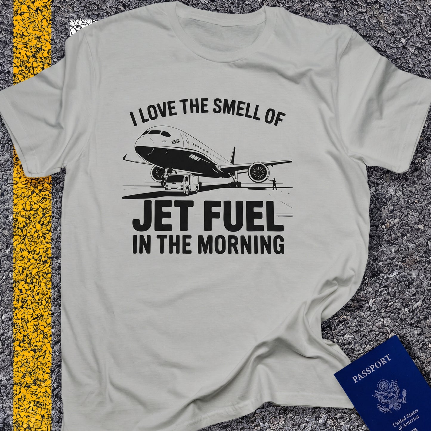 I love the smell of jet fuel in the morgning