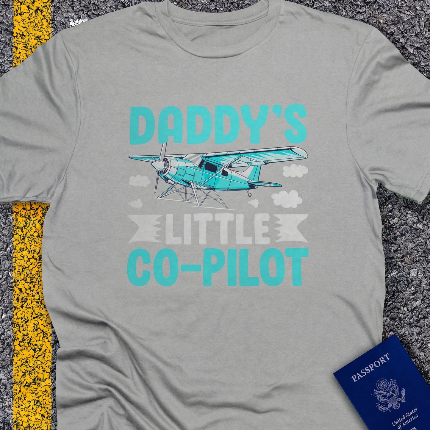 Daddys little co-pilot