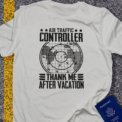 Air traffic controller, thank me after your vacation