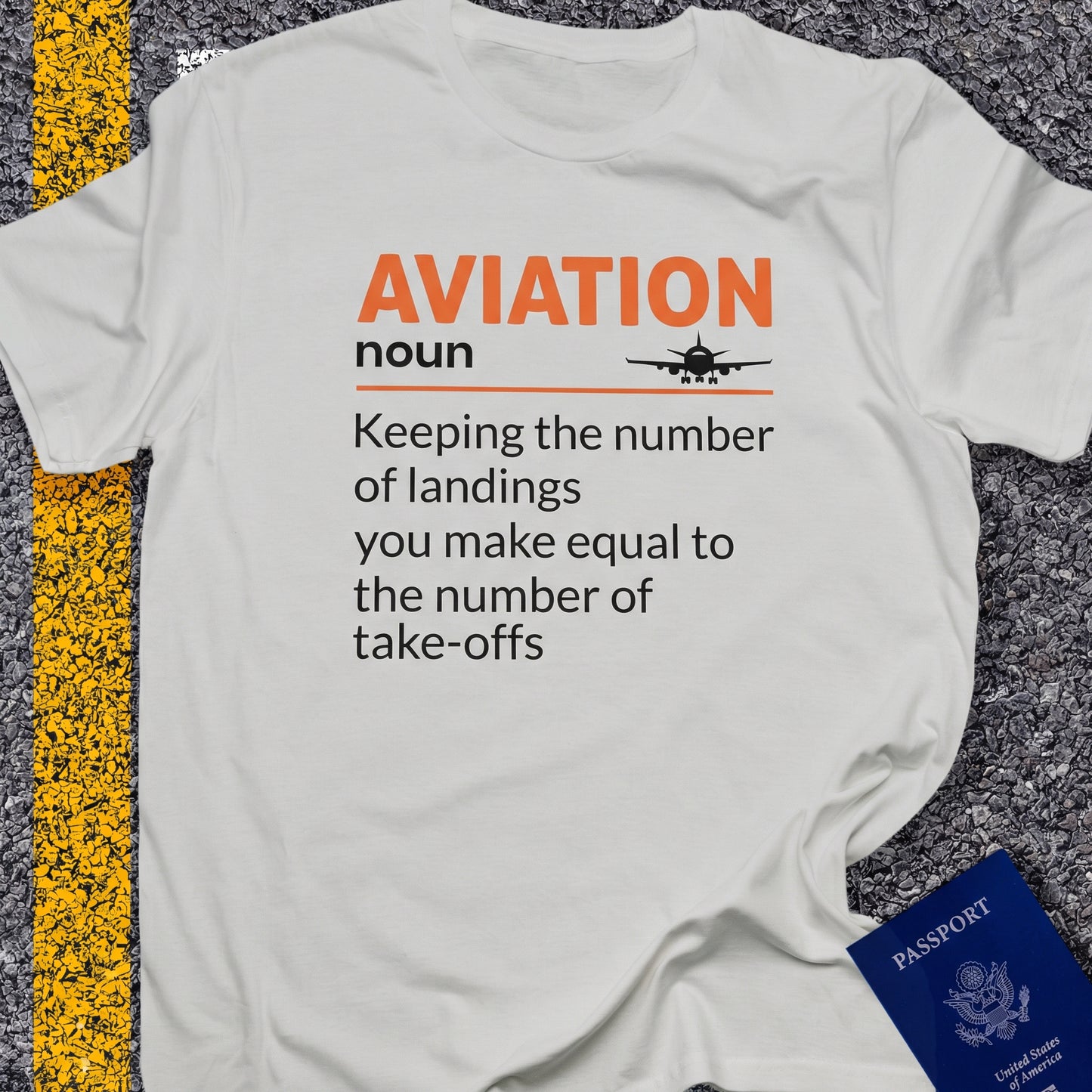 Pilot, noun keeping the number of landings equal to the number of take-offs