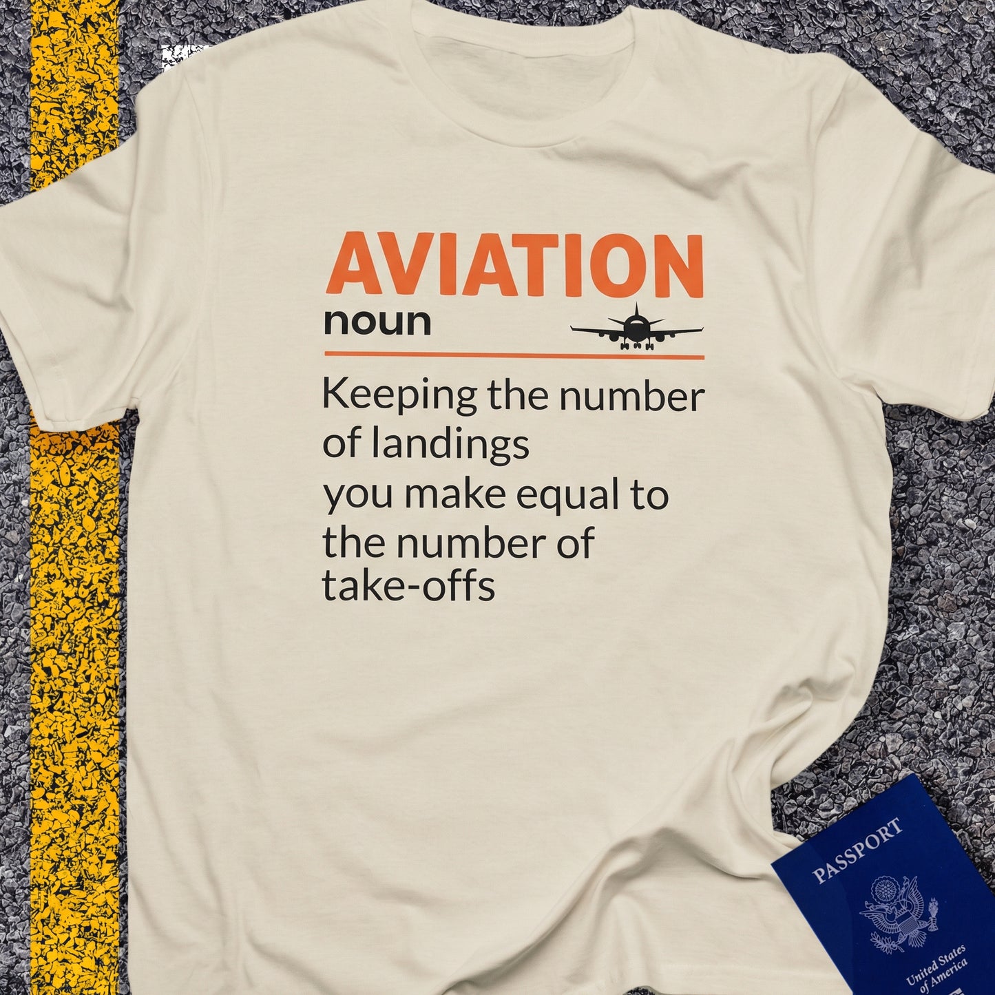 Pilot, noun keeping the number of landings equal to the number of take-offs