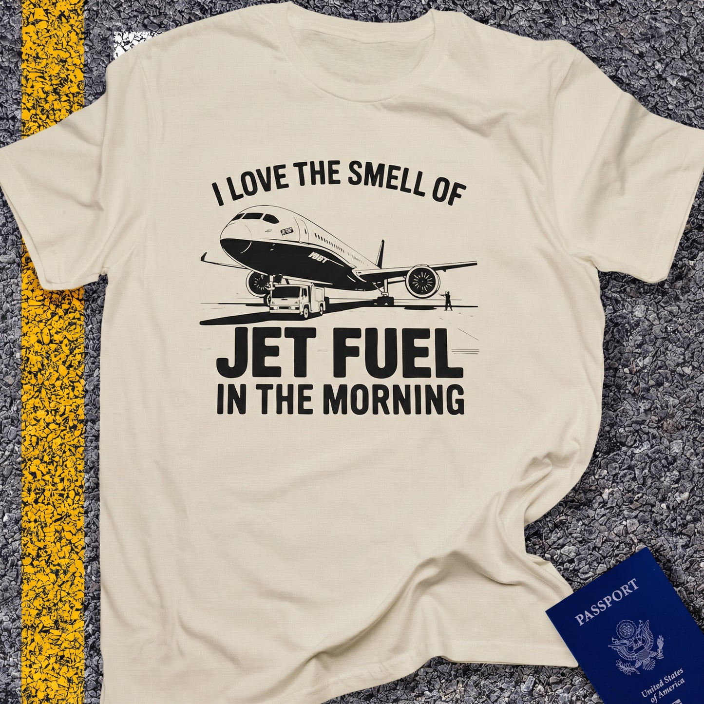 I love the smell of jet fuel in the morgning