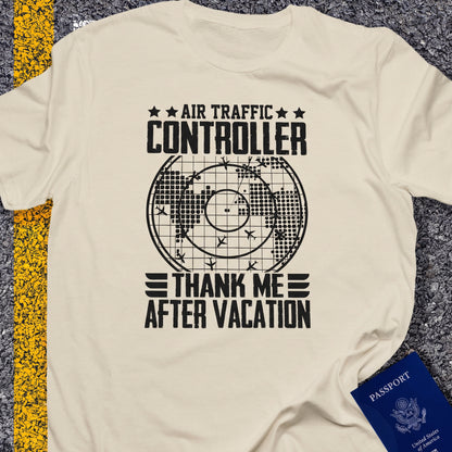 Air traffic controller, thank me after your vacation