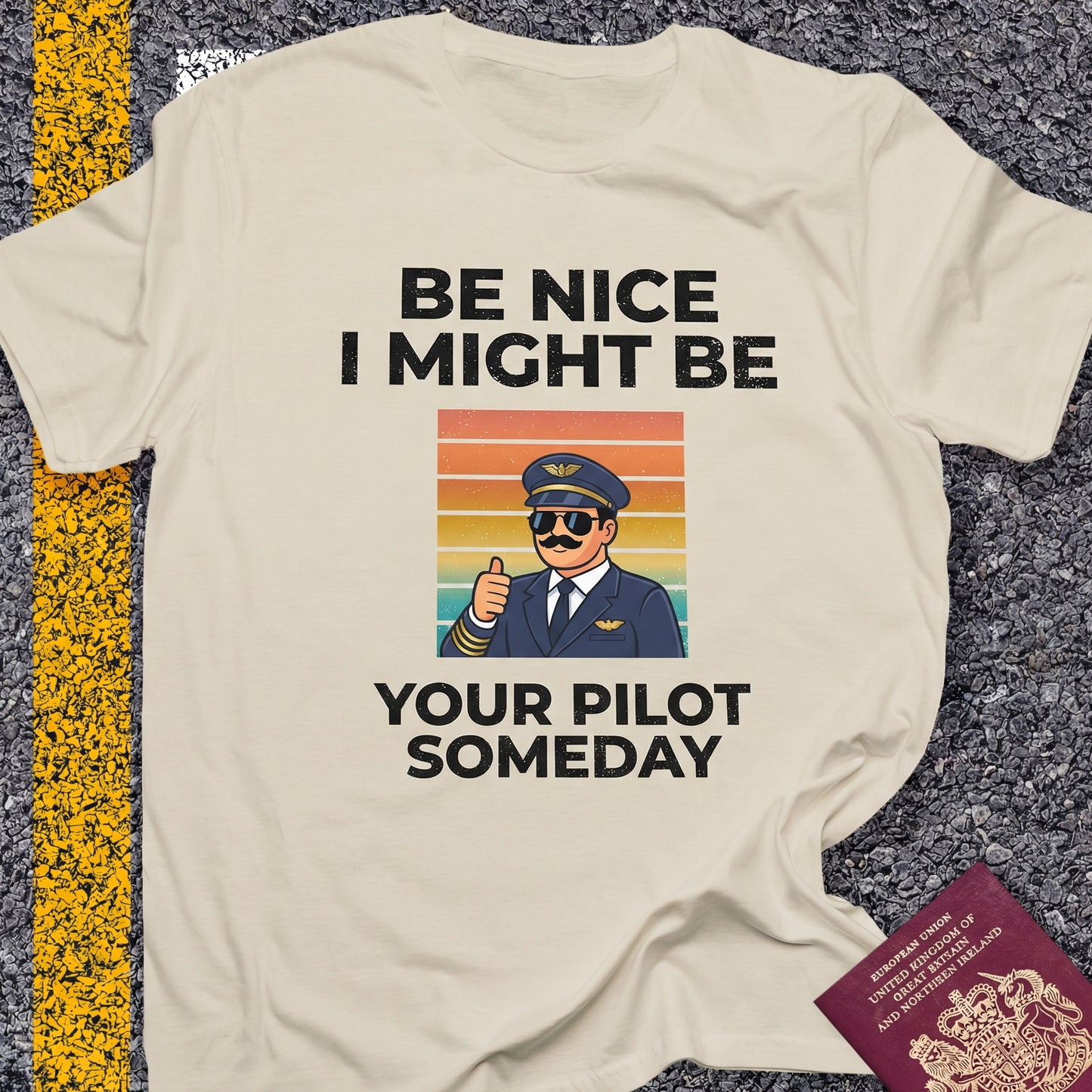 Be nice, I might be your pilot someday