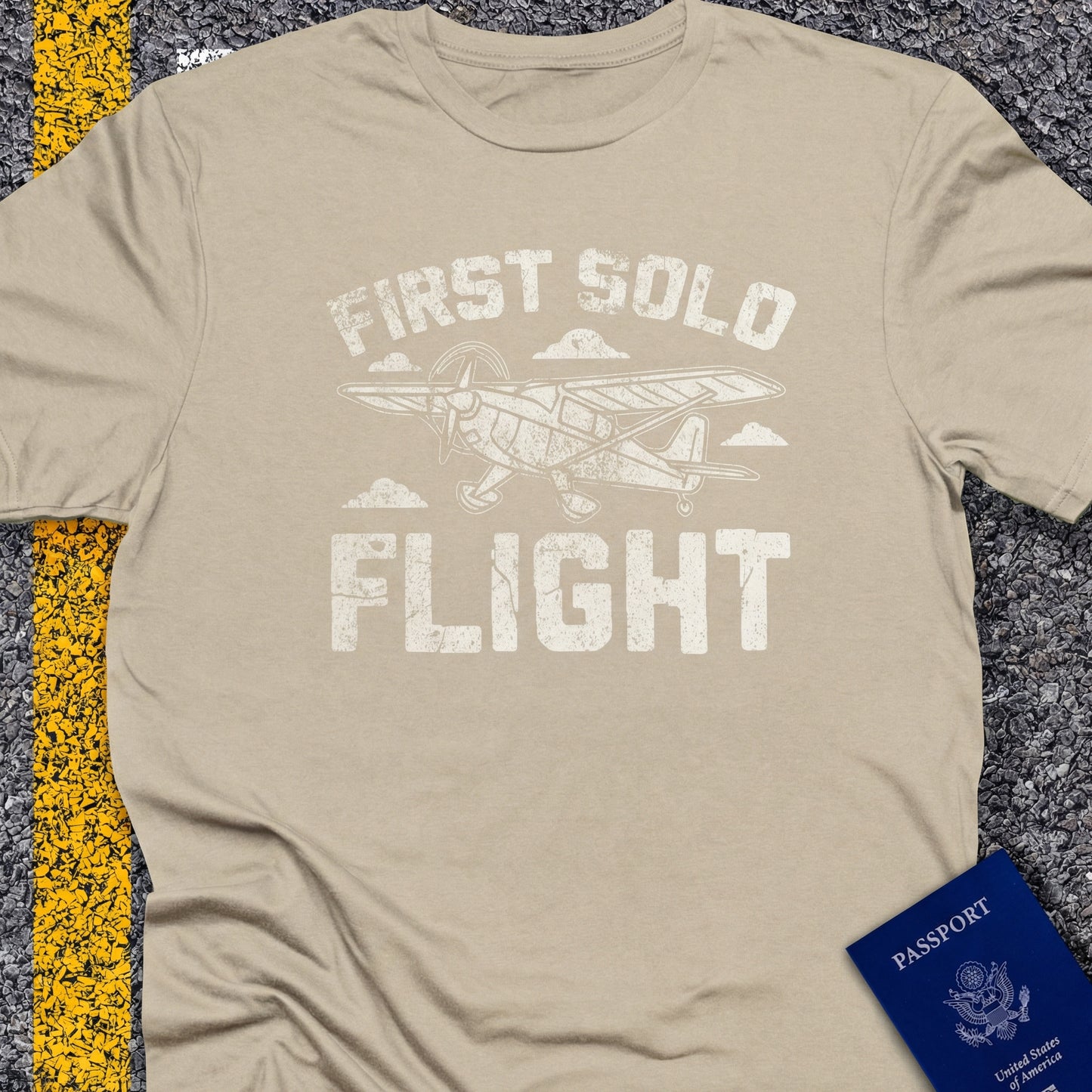 First solo flight