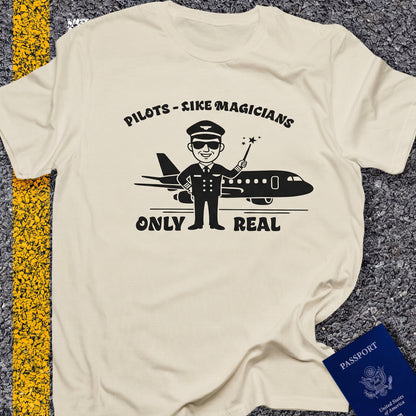 Pilots are like magicians, only real