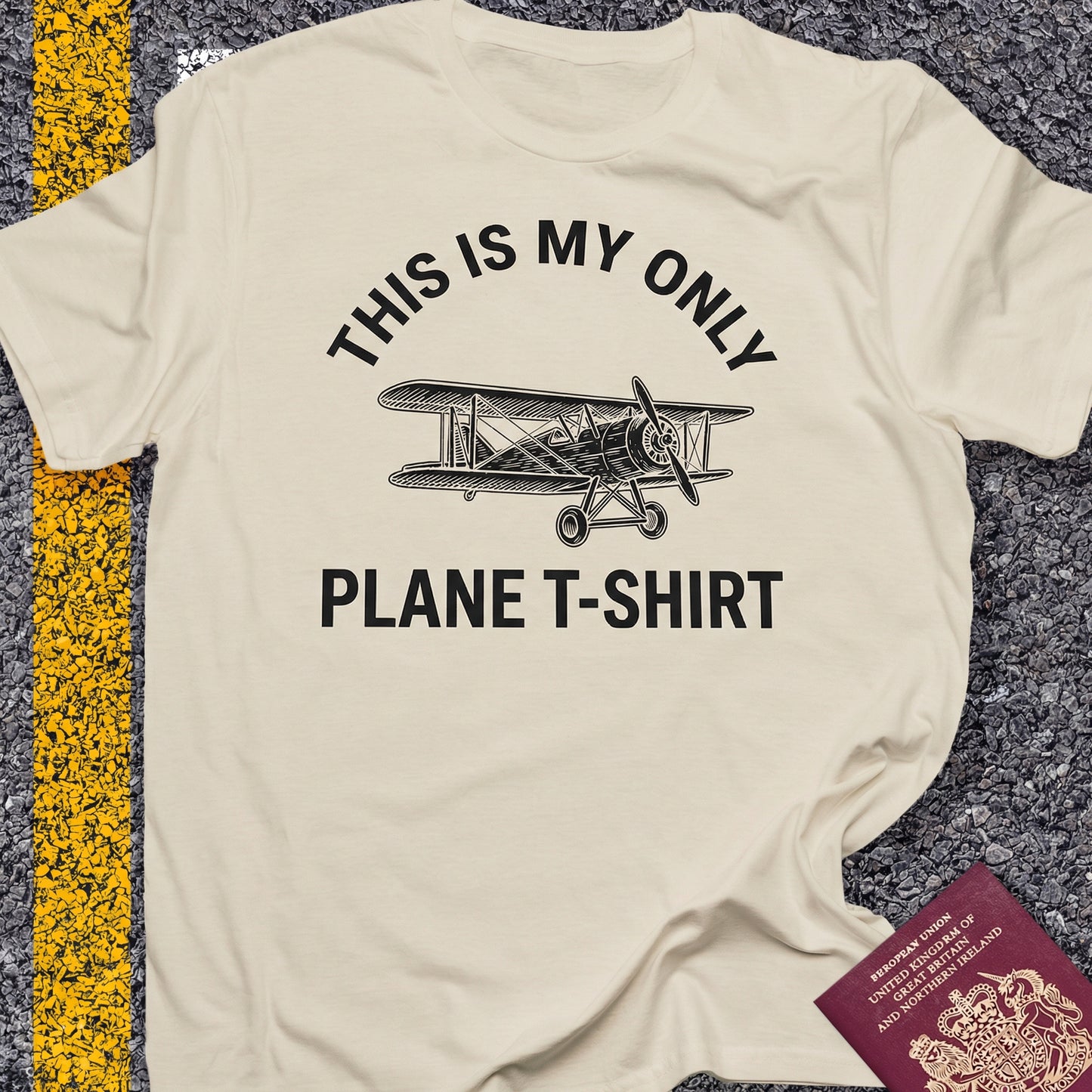 This is my only plane t-shirt