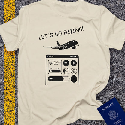 Let´s go flying - airplane mode on