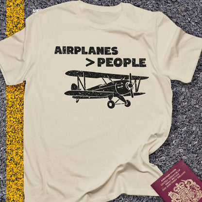 Airplanes > people