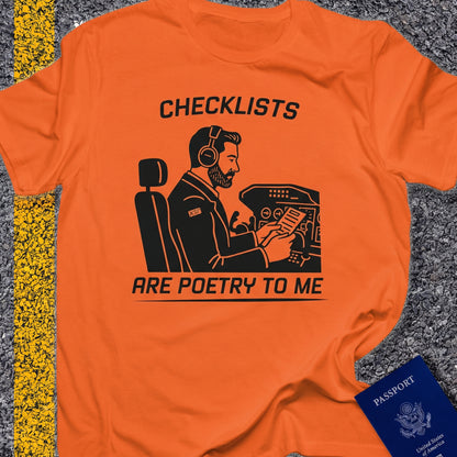 Checklists are poetry to me