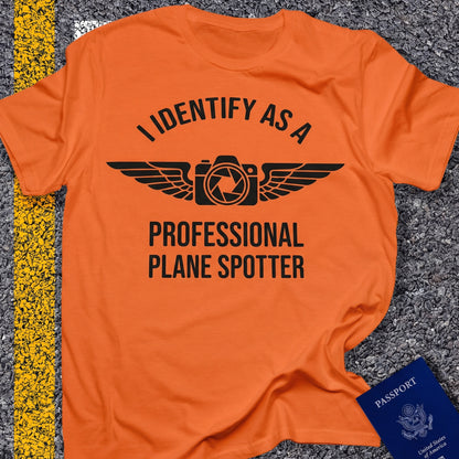 I identify as a professional plane spotter