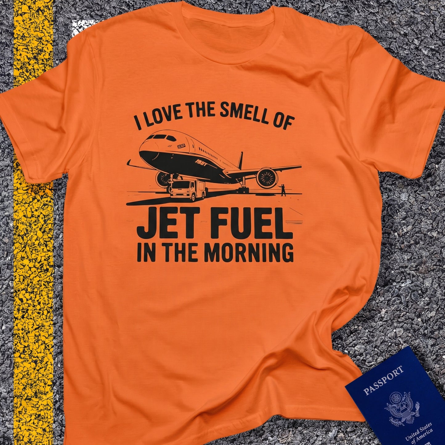 I love the smell of jet fuel in the morgning