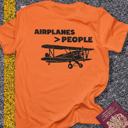 Airplanes > people