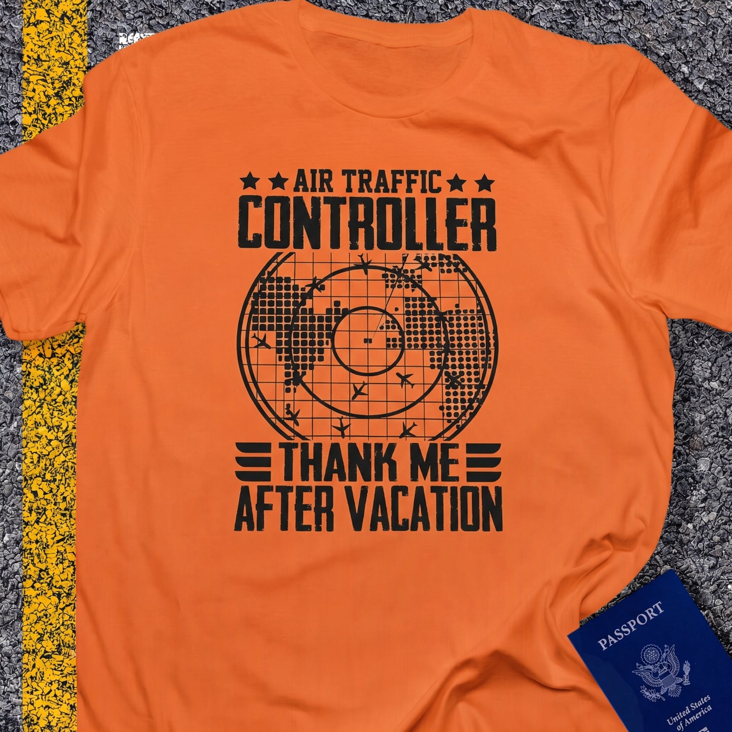 Air traffic controller, thank me after your vacation