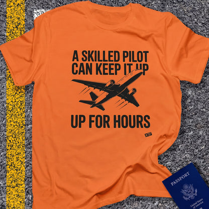A skilled pilot can keep it up for hours