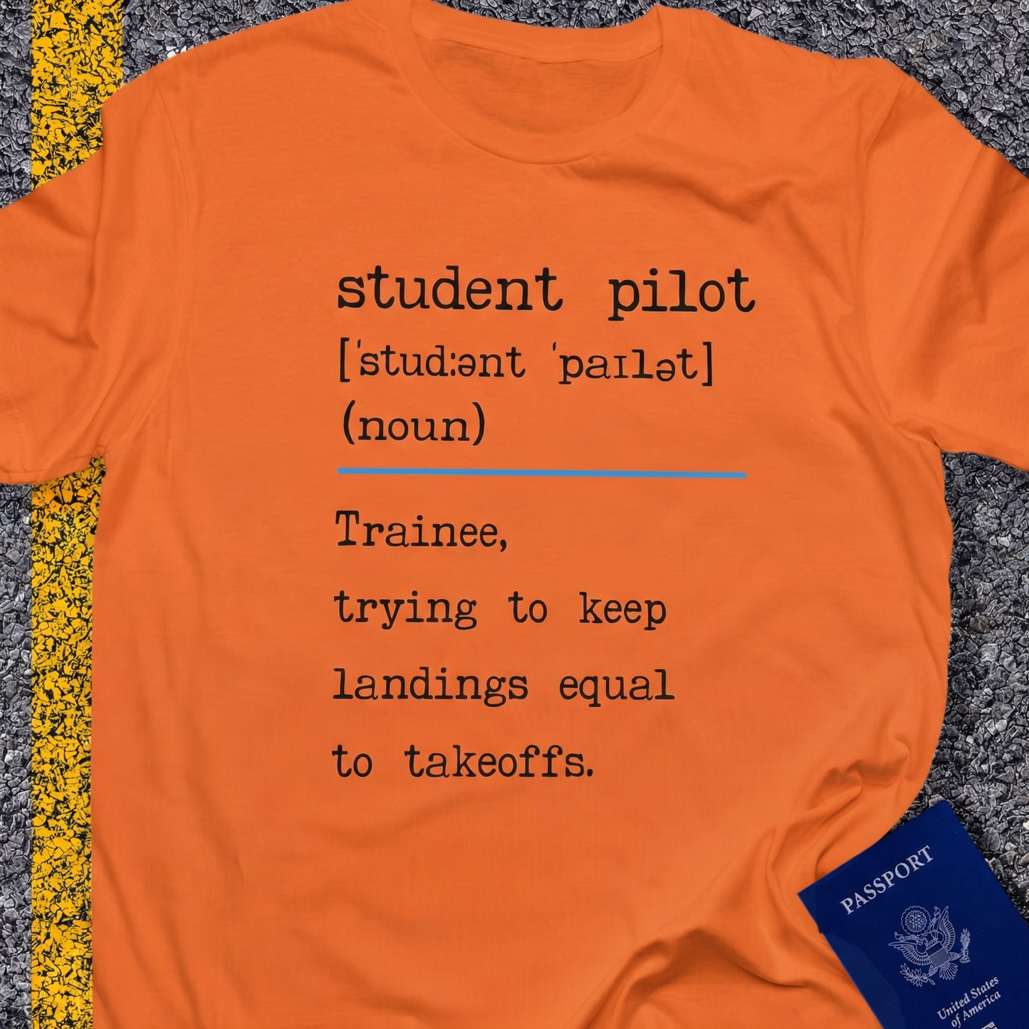 Student pilot [noun]