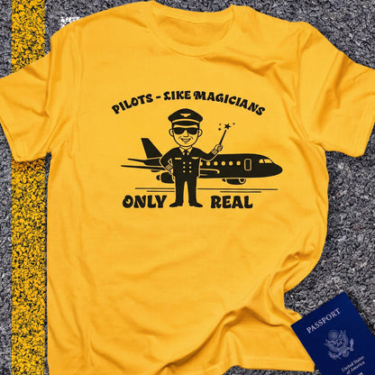 Pilots are like magicians, only real