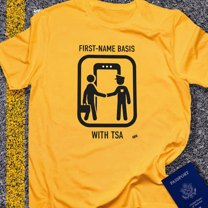 First name basis with TSA