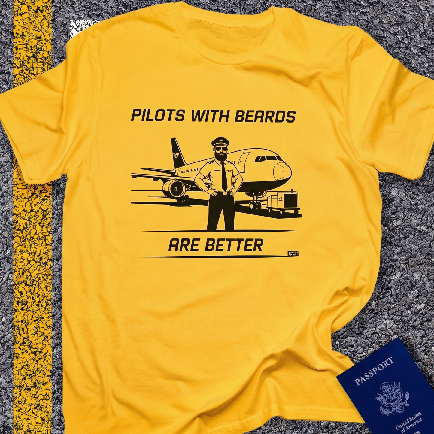 Pilots with beards are better