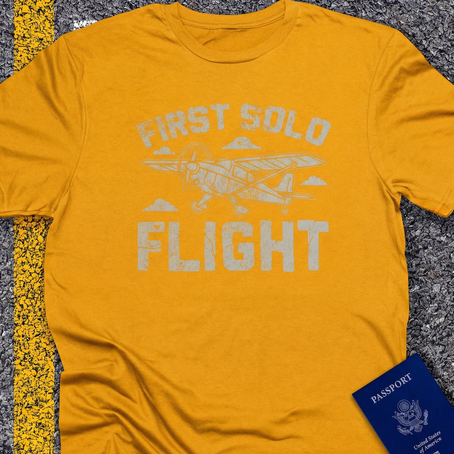 First solo flight
