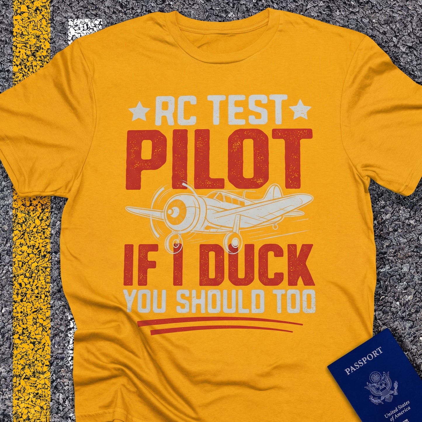Rc test pilot if i duck you should too
