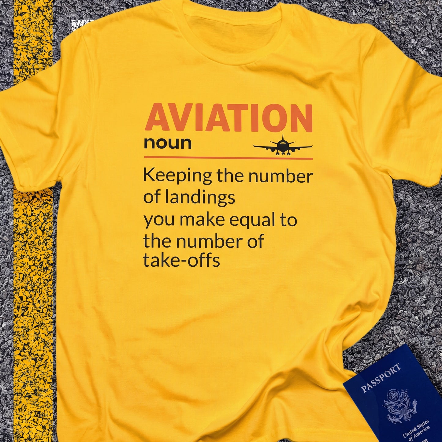 Pilot, noun keeping the number of landings equal to the number of take-offs