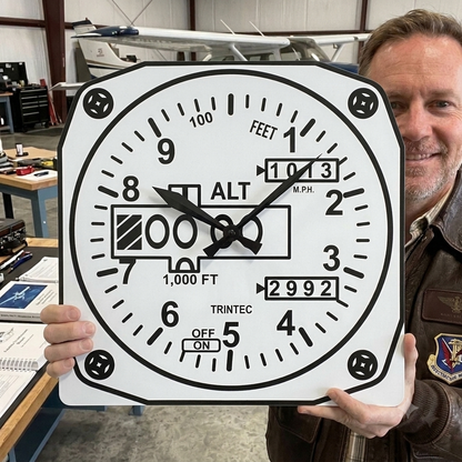 Altimeter Wall Clock