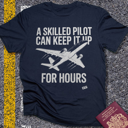 A skilled pilot can keep it up for hours
