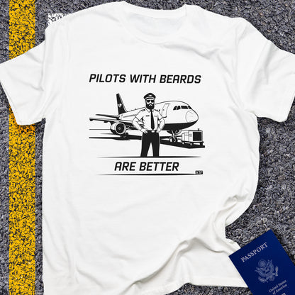 Pilots with beards are better