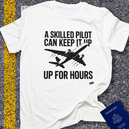 A skilled pilot can keep it up for hours