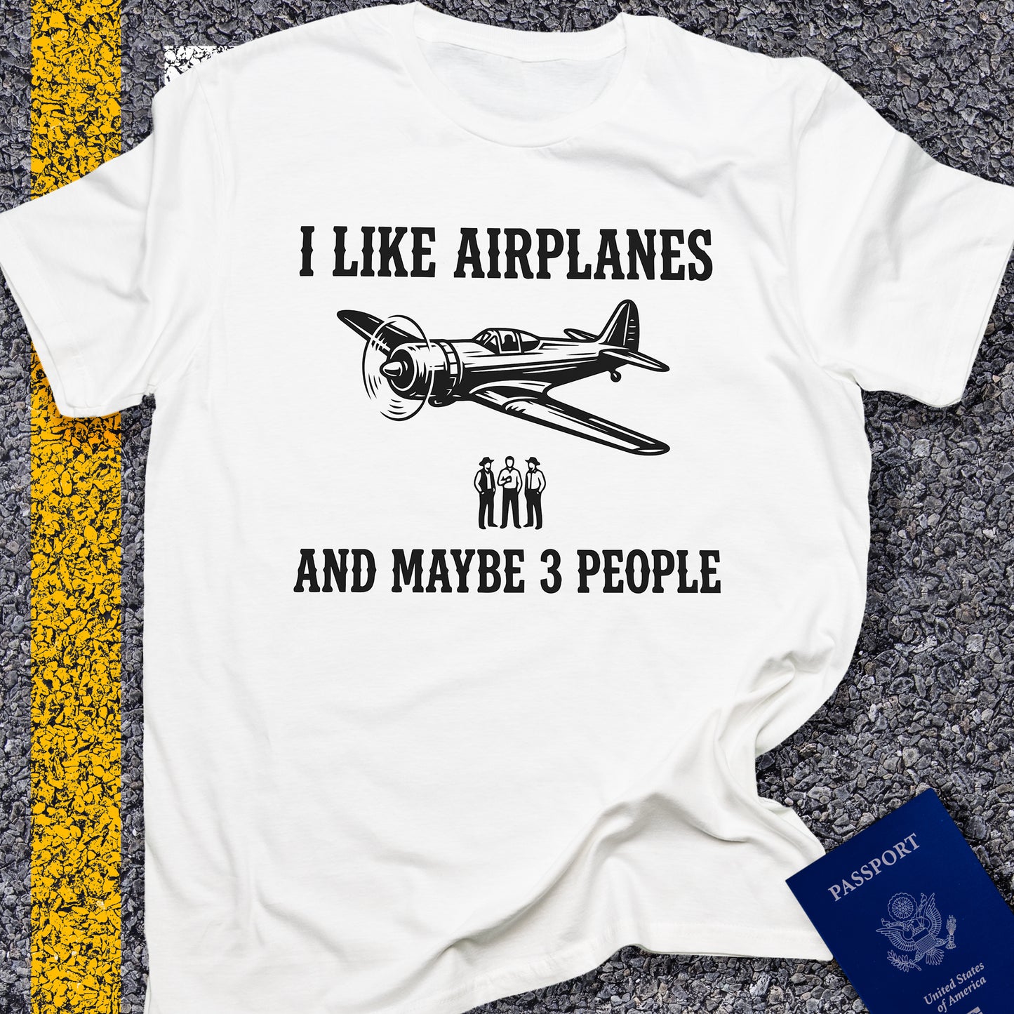 I like airplanes and maybe 3 people