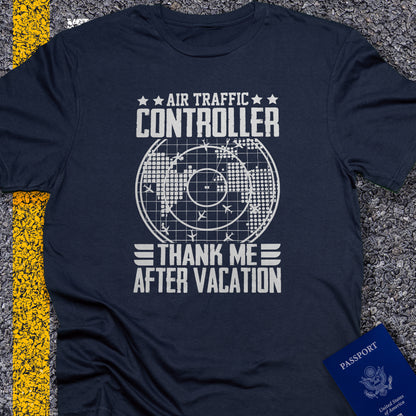Air traffic controller, thank me after your vacation