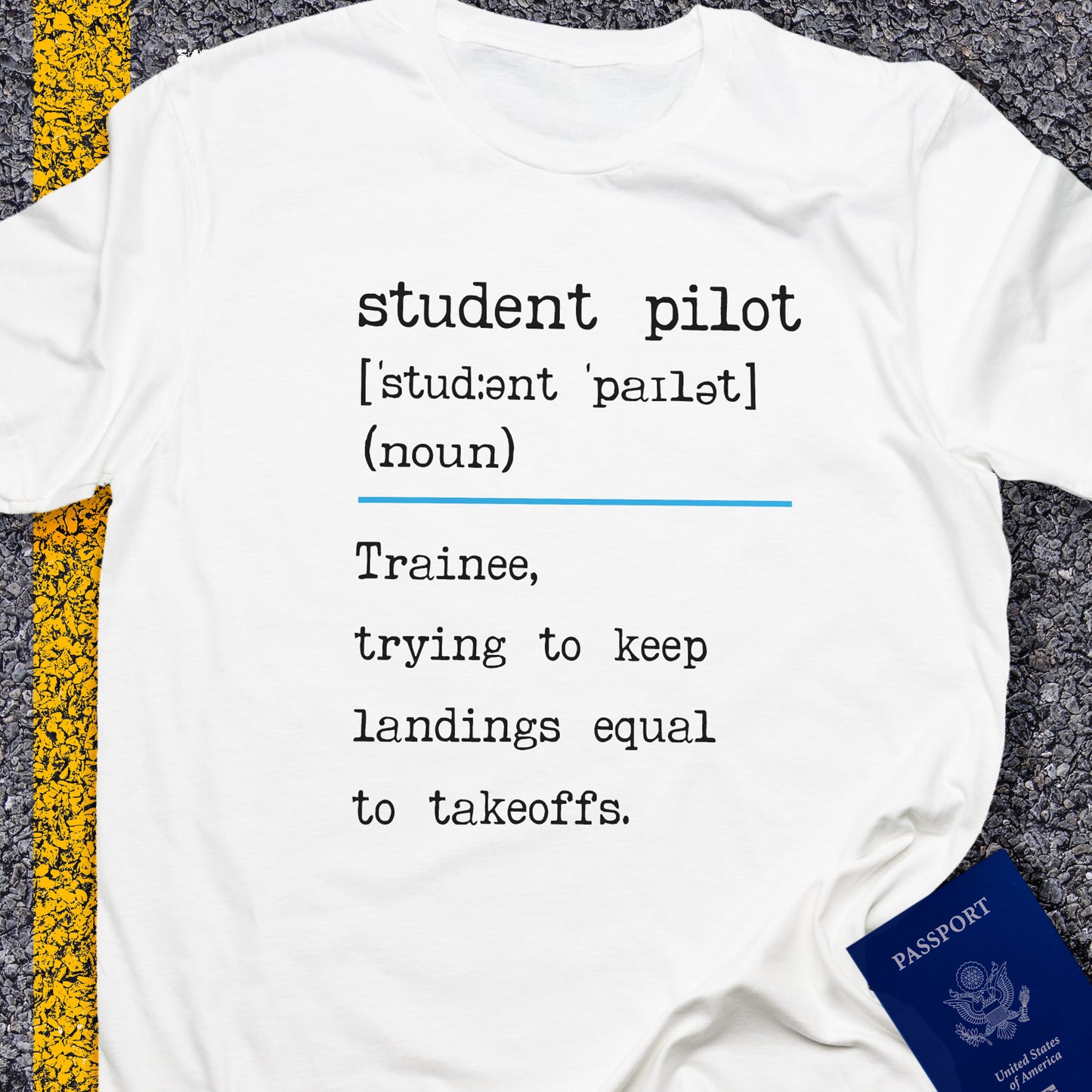 Student pilot [noun]