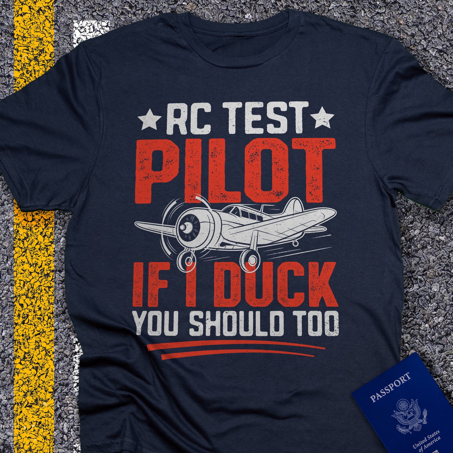Rc test pilot if i duck you should too